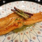 まき村 - 焼き穴子と焼きナス