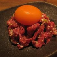 焼肉うしごろ 西麻布本店 - サガリが使われているユッケ。