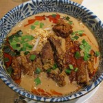 シビカラ担担麺 飯塚 - ・「排骨担担麺~臙脂~(\1050)」