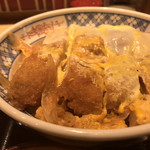 味奈登庵 - #食べログ的に撮るとこうなる。  
      蕎麦屋のかつ丼、良いよねぇ