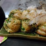 お好み焼き工房 やっぱ好きやねん - たこ焼き(九条ねぎ入り)