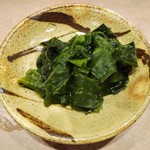 鮨処 多田 - ひと葉わかめのしゃぶしゃぶ