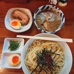 黄昏タンデム - 魚群つけ麺+ちょいトピ