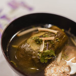 うを徳 - "花山椒鍋（なるはじかみのはなゝべ）"、和州（やまと）花山椒（なるはじかみのはな）