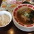 バーミヤン - バーミヤンラーメンと小ライス１０９円税別