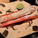 銀座 きた福 - 黄金蟹の炭火焼