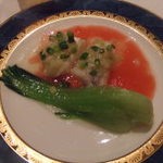 シルクロードガーデン - 白身魚の紅麹ソース
