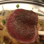 元祖立ち飲み屋 - 牛のたたき280円