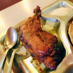 マディナ カレーレストラン - セットのチキン