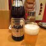 南京飯店 - 瓶ビール 中瓶 650円　(2019.4)