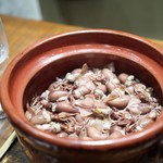 Den - ホタルイカの炊き込みご飯
