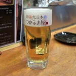 やきとり 正や - 生ビール