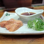 やきとり 正や - 丹波地鶏きぎも造り少々