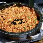 釜山 - 炒飯調理中