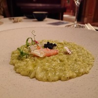 スプレンディード - リゾットには甘エビ、キャビア、ホタテ、ズッキーニなど