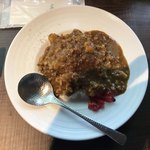 駅前スタンド 湯気 with 旬香亭 - ミニカレー