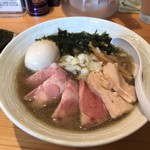 麺屋 さくら井 - 連れが頼んだ特製煮干らぁめん