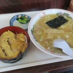 三重食堂 - ミニカツ丼セット（￥640）