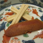 徳山鮓 - カラスミ＋豆腐