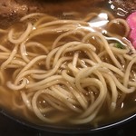 らーめん門蔵 - 麺アップ