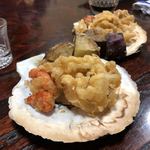 金ちゃん - ホタテ尽くし④ホタテのかき揚げ…ホタテの甘さが引き立ちます♪