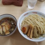 煮干鰮らーめん 圓 - つけ麺 大盛り  980円