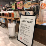 自家製ソーセージ＆できたてビール酒場 T.S.Brewery - カウンター前の様子