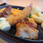 やよい軒 - エビフライ＆鶏から 2019年5月