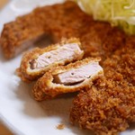 勝烈庵 - 勝烈定食 断面