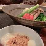 鶴のひとこえ - 豆乳ソース