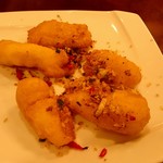 中国飯店 - 白身魚のスパイシーガーリック炒め