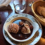 Bistrot Victoires - 料理写真:ポーチドエッグのワインソース