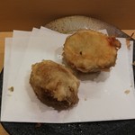 てんぷら 加藤 - 新じゃがいも(てんぷら膳)