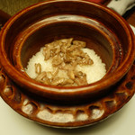 長谷川 稔 - レンゲ米のイチホマレと春シメジ