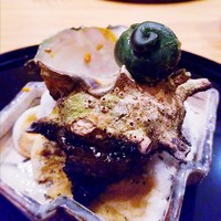 まき村 - 肝をきれいに取っていただきました