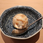 てんぷら 深町 - デザート(くるみアイス)