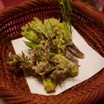 花仙庵 仙仁温泉 岩の湯 - 天ぷら