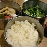 FOOD HALL & BAR cibo - 鶏飯ランチ1000円