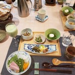 花仙庵 仙仁温泉 岩の湯 - 朝食