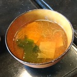湖水亭 嵯峨和  - 味噌汁ももちろんついてきます。
