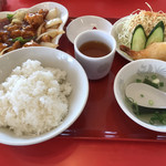 中国料理・北京楼 - 酢豚定食 950円