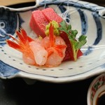 つる由 - 甘海老は海ナシ県とは思えんよな