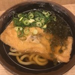 松屋 - きつねうどん 270円(税込)