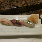 鮨　花いち - たい、あじ、さより