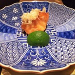 野嵯和 - ●甘鯛の松笠揚げ