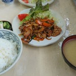 Hashimotoya Shiyokudou - 焼肉定食 650円