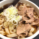 紫峰 - 肉うどん美味しい…