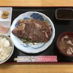 伊江牛 - 伊江牛　ステーキ定食