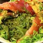 漁師めし　みなと食堂 - めかぶがいっぱい