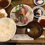 Sakura - 地魚刺身定食